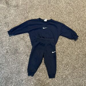 Nike Dark Blue Tracksuit Set